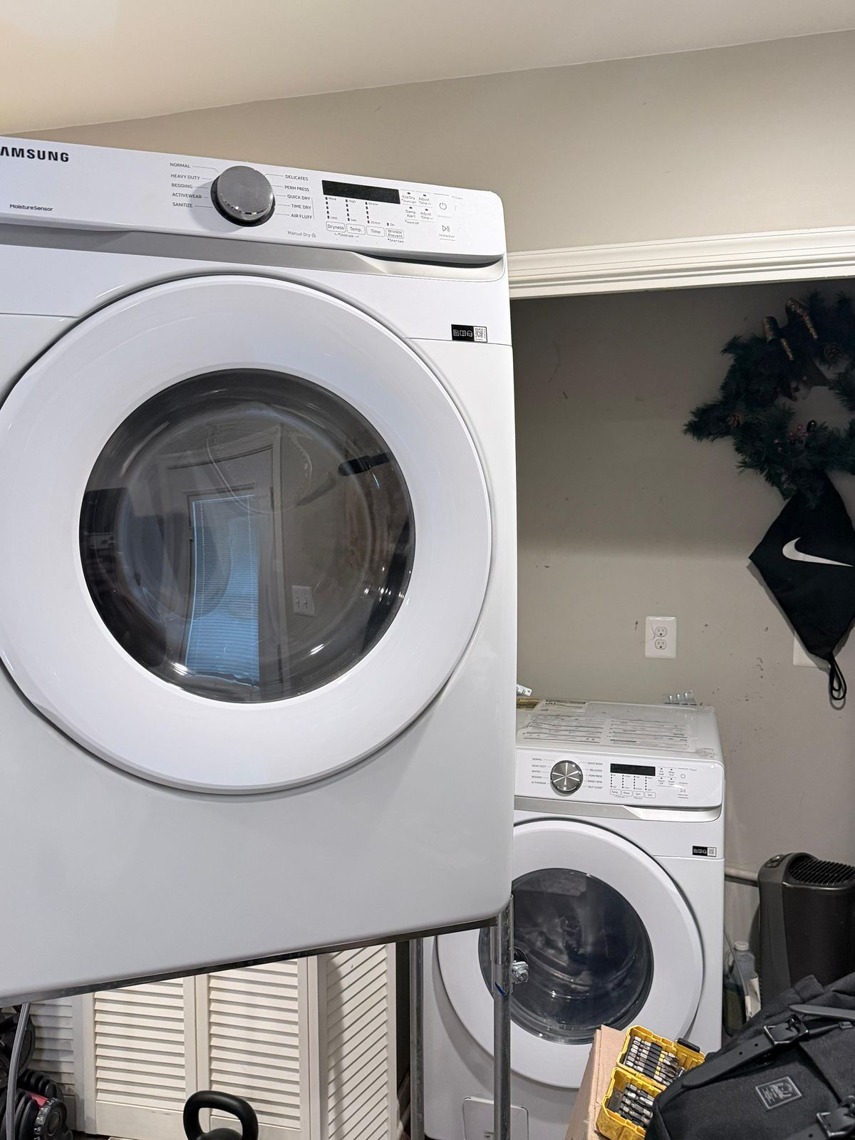 Samsung front-load washer and dryer